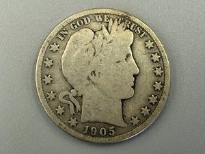 1905S Barber Half Dollar