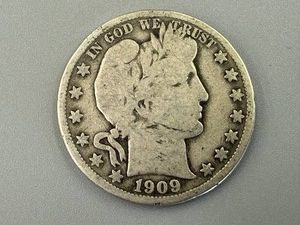 1909 Barber Half Dollar