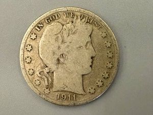 1911 Barber Half Dollar
