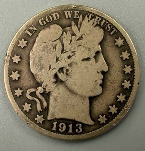 1913S Barber Half Dollar