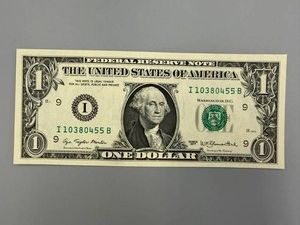 1977 $1 Bill Uncirculated Minneapolis IB Block