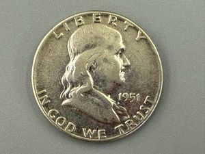 1951 Franklin Half Dollar