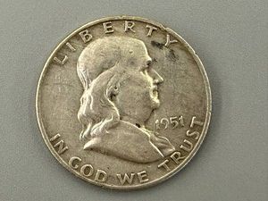 1951D Franklin Half Dollar
