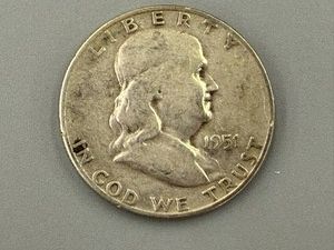 1951S Franklin Half Dollar
