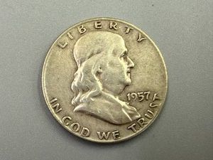 1957D Franklin Half Dollar