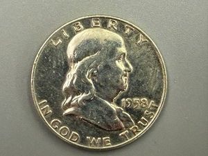 1958D Franklin Half Dollar