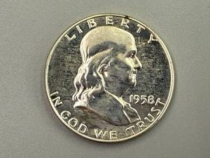 1958 Franklin Half Dollar Proof