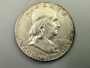 1959D Franklin Half Dollar