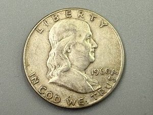 1960 Franklin Half Dollar