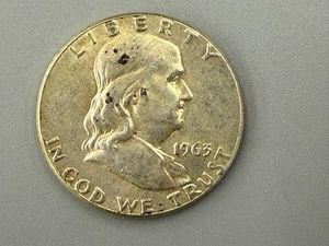 1963 Franklin Half Dollar