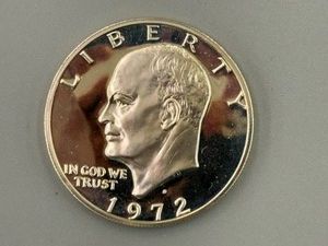 1972S Eisenhower Silver Clad Dollar Proof