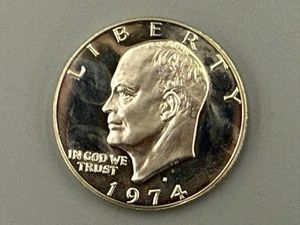 1974S Eisenhower Silver Clad Dollar Proof