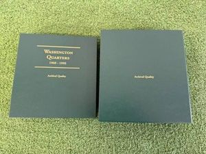 Complete Washington Quarters Archival Quality Booklet 1968-1998 Including Proofs &amp Silver Proofs