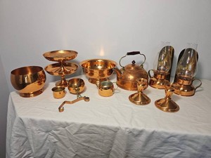 Household Decor Copper Grouping