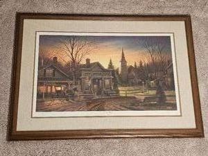 Terry Redlin Office Hours Print, Artist Proof 174