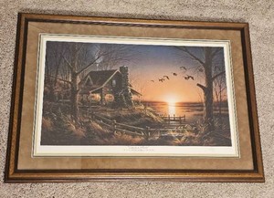 Terry Redlin - Comforts of Home - Signed Rural Landscape Print