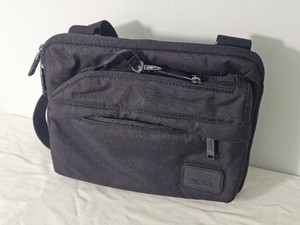 Black Tumi Crossbody Travel Bag