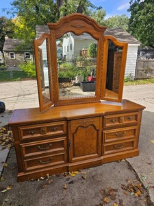 Stanley Furniture Mirror Triple Dresser