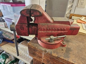 Vintage Craftsman Swivel Bench Vise