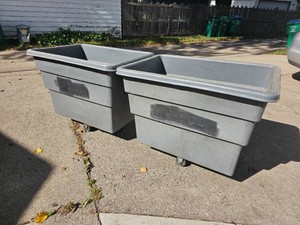 Heavy Duty Utility Cart Pair