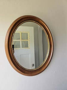 Oval Porthole Accent Mirror