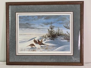 Terry Redlin - Quiet Afternoon - Signed Numbered Pheasant Print