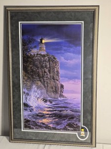 Darrell Bush - Keeping the Light - Signed Limited Edition Framed Print