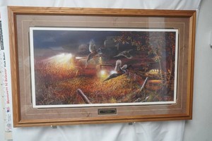 Field of Dreams by Jim Hansel 28 x 43 framed and matted