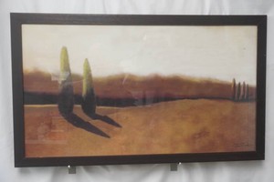 Memories of Tuscany by Tandi Venter framed and signed 34 x 20.5