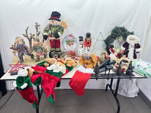 Large Lot of Misc. Modern Christmas Decor