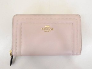 NEW WITH TAGS COACH Zip Around Wallet with Border Quilting