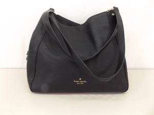Kate Spade Black Leather Dumpling Shoulder Bag&nbsp