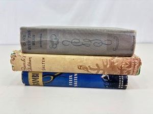 3 Vintage First Edition etc. Books