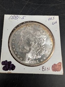 1881-S Morgan Silver Dollar
