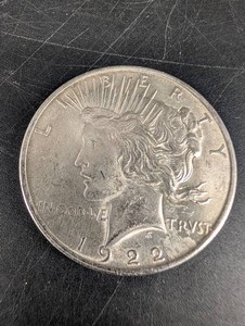 1922 U.S. Peace Dollar Coin