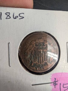 1865 U.S. Two-Cent Piece