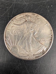 1986 American Silver Eagle One Dollar Coin