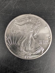 1991 American Silver Eagle Silver Dollar
