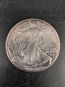 1999 American Silver Eagle 1 Oz Fine Silver One-Dollar Coin