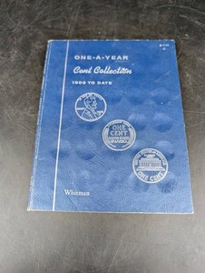 Whitman One-A-Year Cent Collection Album 1909 To Date