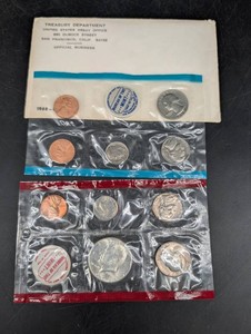 1968 United States Mint Set - 10 Coins