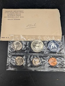 1965 S.S. Coin Set With Envelope