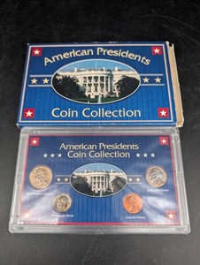 American Presidents Coin Collection With 4 Coins