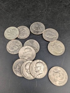 Mixed United States Eisenhower Dollar Coin Lot