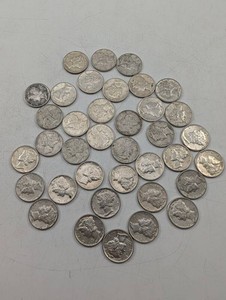 BU Mercury Silver Dimes - Assorted Dates (Lot of 37)