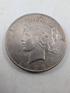 1923-D United States Peace Silver Dollar