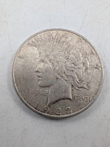 1922-D Peace Silver Dollar D Mint Mark