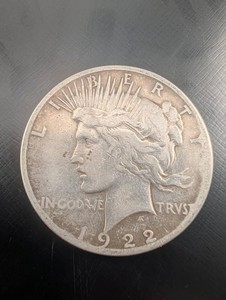 1922-S Peace Dollar Coin