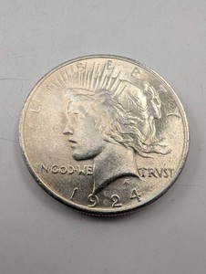 1924 Peace Dollar