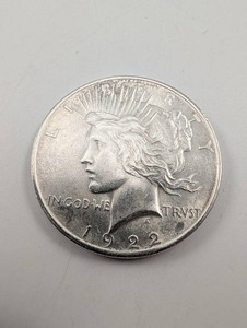 1922-D Peace Silver Dollar